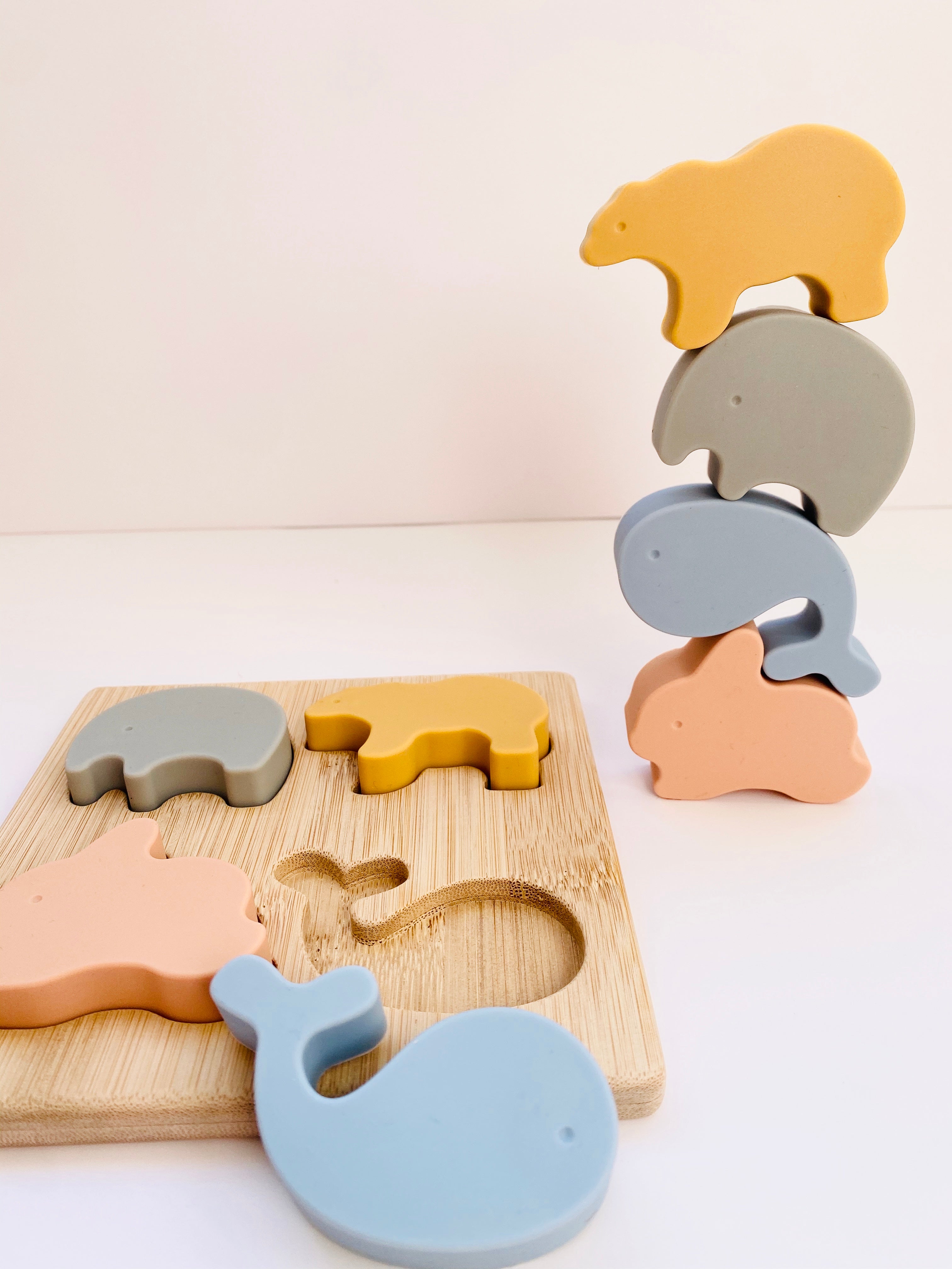 Puzzle Educatif Montessori - Prénoms personnalisé bois – Petit Balthazar